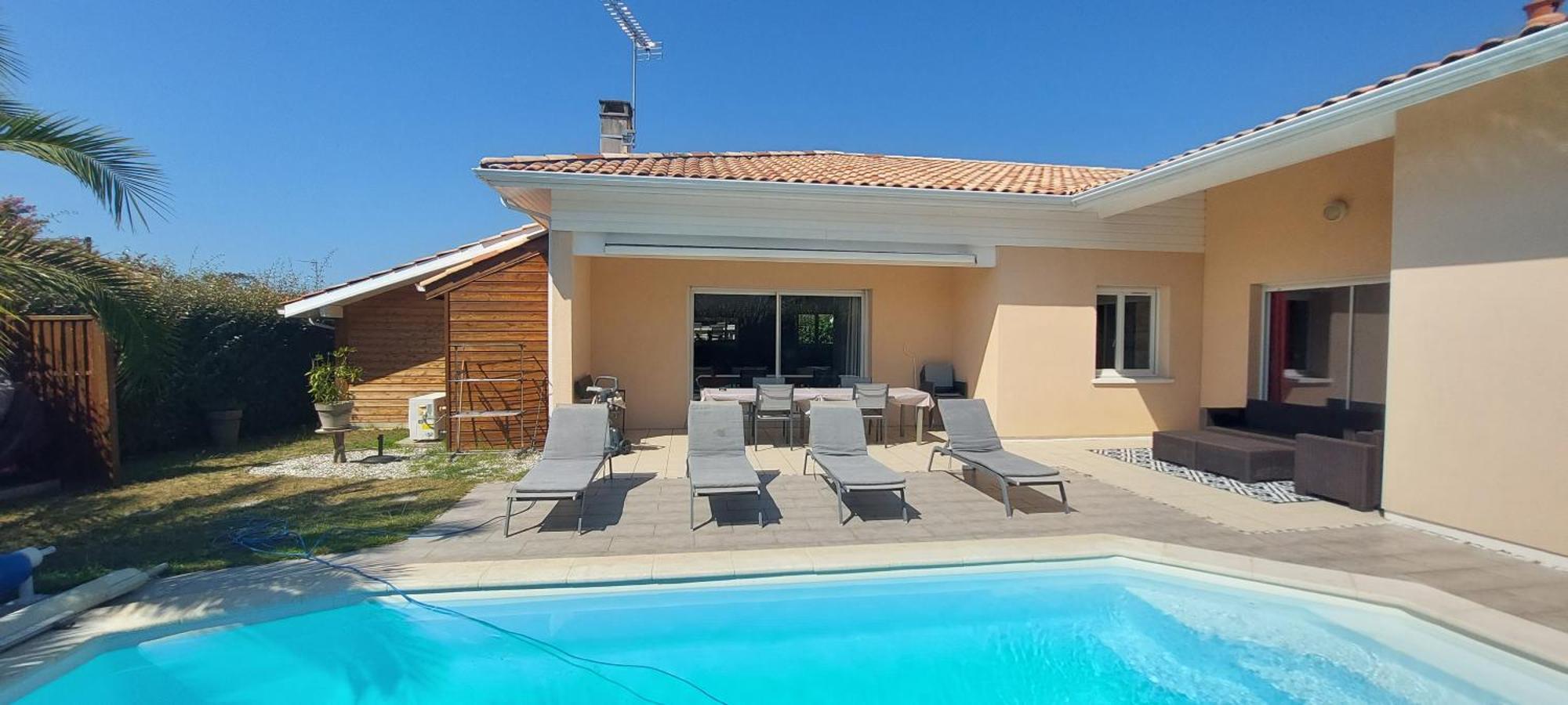 Villa Piscine Proche Plages Angresse 외부 사진